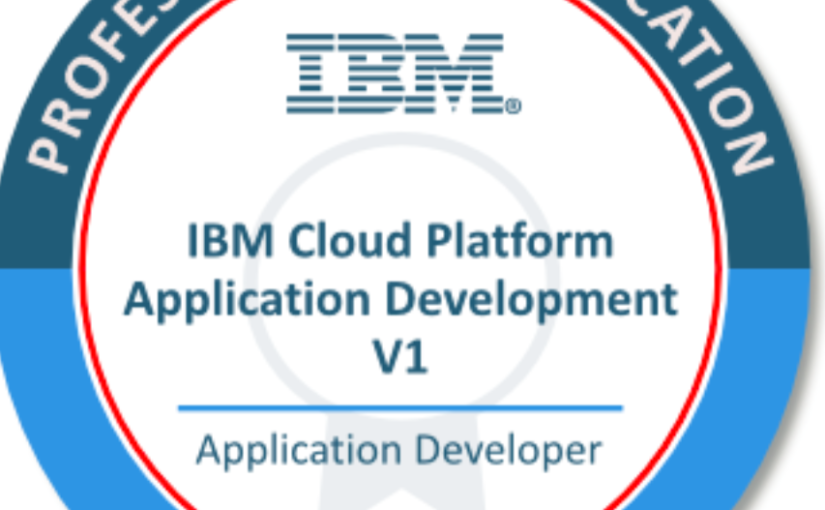 IBM Cloud Platform Application Development Certificate